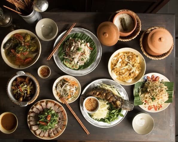 quan com nieu goi ky uc ve gian bep