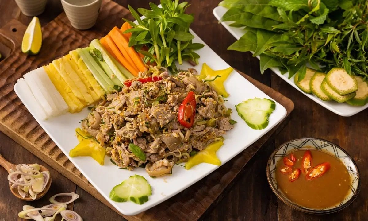 Cabra marinada con limón